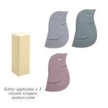 Scraper Oil Board, Penguin Soft Type Household Kitchen Oil Stain Scraper Baking Kitchen Small Tool - Grey - View 12