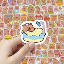 102pcs Capybara Stickers, Creative Capybara Animal Stickers For Luggage, Phone - 102pcs - View 7