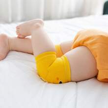 1pc Kids Knee Pads & Elbow Pads, Spring/Summer Baby Rubber Dot Anti-Slip Crawling Protective Gear, Toddler Knee Pads - Multicolor - View 3