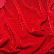 Stretch Velvet Fabric By The Yard For Apparel, Sewing, Crafting, Full Dress 100% Polyester 3.05meter Long - 1pc - View 9