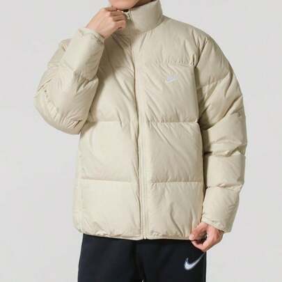 Nike Chaqueta acolchada con cuello alto para hombre AS M NK TF CLUB, chaqueta acolchada, cómoda, esponjosa, suave, ligera, para exteriores, deportes, viajes, casual IB2976-229