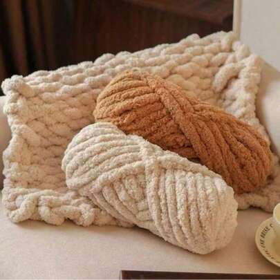 2 role de fire de pluș super groase, fire de poliester multicolore 500g, potrivite pentru țesut manual, fire moale pentru meșteșuguri DIY, potrivite pentru pături, perne, paturi pentru animale de companie, fire de poliester moale și elastică pentru proiecte de croșetat vibrante, ideale pentru decorul casei, meșteșuguri DIY, cum ar fi țesut DIY, proiecte de croșetat, genți de țesut manual, coșuri, pături, covorașe, pantofi, papuci, perne și păpuși, fire multicolore, fire de poliester, fire acrilice, accesorii de tricotat - culori multiple.