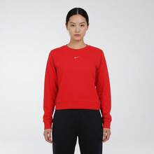 Nike 女士 AS W NK ONE DF CREW HBR TT 针织连帽衫 IB1451-657 - 紅色 - 查看 1