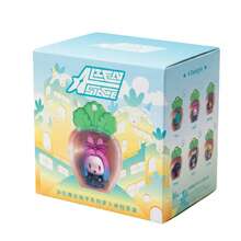 Alien Stage Rabbit Series Blind Box Carrot Keychain With Mini Figurine, Official ALNST Anime Accessory Pendant - Multicolor - View 10