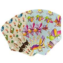 可重复使用高流量月经垫，带湿巾袋，6片装女士带翼卫生巾套装，可洗夜用布护垫 - 查看 20