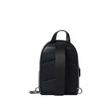 Coach Printed Men's Single Shoulder Crossbody Bag CAJ29QBMI5 - 炭黑色/黑色CAJ29QBMI5 - 查看 3