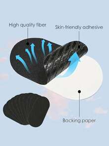 30片装睡眠贴，透气舒适，男女通用，低过敏性透气胶带，易于撕除，柔软优质面料，不含乳胶，适合旅行和出差，多种颜色可选 - 彩色 - 查看 6