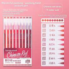 252pcs Multicolor Ballpoint Pen Set, 234 Colors, Quick-Drying Smooth Writing, Large Capacity Stackable Colored Markers 0.6mm, Ideal For Professional Art Projects - 234 Colors - View 30