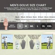 FINGER TEN 高级高尔夫手套，男士左手款，单只装，带球位标记，采用柔软的卡布雷塔羊皮和全天候防滑材质，带来极致舒适和奢华体验，是每位右手高尔夫球手的理想之选。 - 白色 - 查看 6