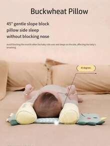 1 chiếc gối kiều mạch, gối định hình cho bé, gối chỉnh hình đầu cho trẻ sơ sinh mùa thu/đông, gối chống bẹt đầu, gối giúp bé dễ ngủ, gối hỗ trợ ngủ nghiêng cho trẻ sơ sinh, gối ngủ cho trẻ mới biết đi, phụ kiện giường ngủ cho bé, quà tặng cho trẻ sơ sinh. - Nhiều màu - Xem 5