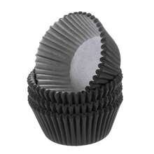 100 piezas de capacillos para cupcakes multicolor, resistentes al aceite y al olor, adecuados para cupcakes, muffins, frutos secos - Ver 7