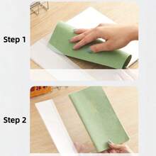 1pc A6/A7 Book Cover, ID/Planner Notebook Protective Case, Dirt-Resistant/Scratch-Proof, Transparent Clear Minimalist Style - Single Piece - View 5