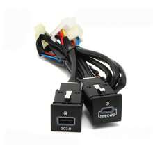 Cargador USB QC3.0 + PD para VW Jetta MK6 2010-2014 y Golf GTI R-Line 2006-2013 MK5 - como en la foto - Ver 7