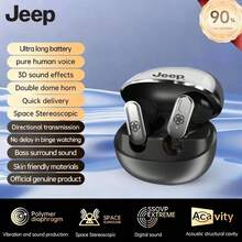 Jeep TWS 耳机 | 无线立体声入耳式降噪耳机，超长续航，USB 充电，触控操作，男女通用，最新款，笔记本电脑、手机和运动的理想之选 - 查看 7