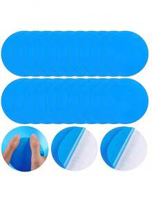 Self-Adhesive Pool Liner Patch, PVC Repair Kit For Inflatables - Swimming Pool, Water Leak Sealing Tape Waterbed Swimming Pools Inflatable Boat Laps & Square, For Air Mattress, Tent, Canvas Canopy, Rectangular & Round Shapes Vinyl Patch For Air Mattress, Spring Essentials, Summer Essentials, Spring And Summer Essentials, Spring Decor, Summer Decor. - Multicolor - View 9