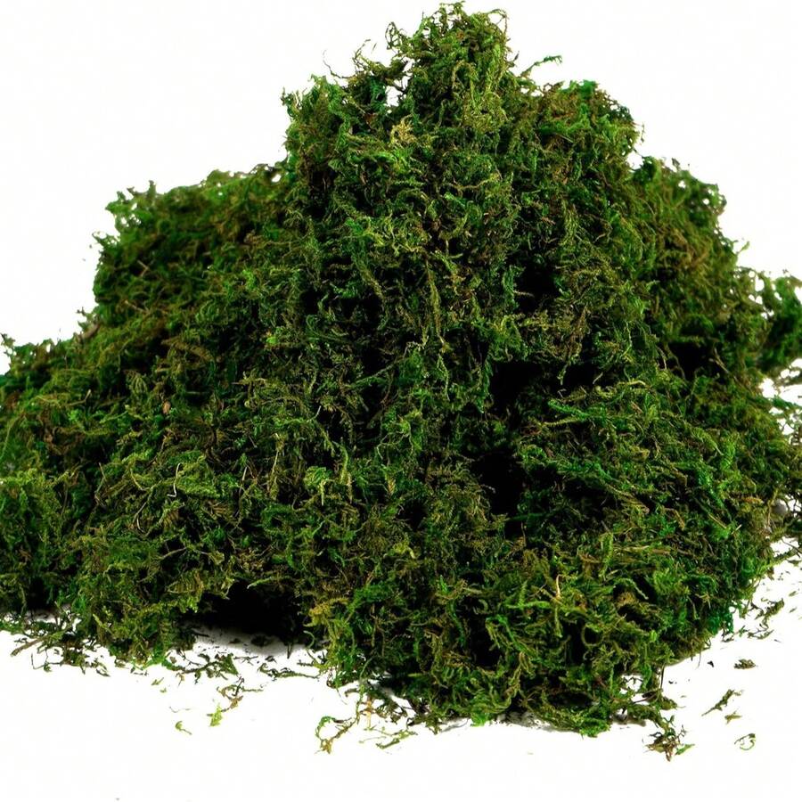 [30/50/60/80/90/100/120/160/200/230/250g] Rêu nhân tạo trang trí - Cây xanh sống động như thật - Bộ sản phẩm - Thích hợp cho tiểu cảnh, trang trí cửa sổ và bố cục thiết kế, rêu nhân tạo sinh học, trang trí tiểu cảnh rêu xanh, cây xanh tự làm cho bãi cỏ, chậu cây cảnh, trang trí sân vườn ngoài trời. - Màu xanh lá cây đậm - Xem 1
