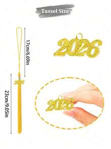 2个毕业帽发箍插片，结实防滑发带，可固定发型，适用于毕业帽、派对装饰、毕业典礼头带，可固定帽子和发型，毕业礼物帽子配件，学生和女生适用（不含帽子） - 學士帽固定髮夾 - 查看 8