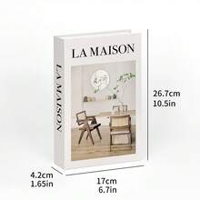 Fashion Fake Books Decoration Luxury Decorative Book Living Room Decor Simulation Book Home Decor Aesthetic Room Ornament - Multicolor - View 4