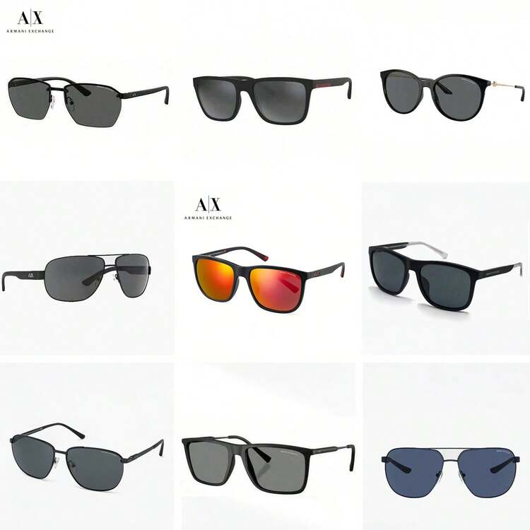 Armani Sunglasses, Unisex, Versatile And Stylish, Fashionable Design, Suitable For Commuting And Driving, Understated Yet Sophisticated. - Multicolor - View 1
