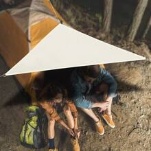6.56ft Be Waterproof Equilateral Triangular Super Sun Shade Sail Off - White - View 4