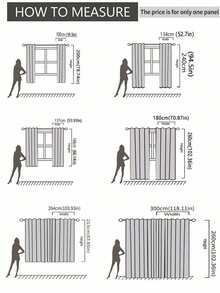 1 件棕色绳顶柔软舒适加厚面料透光乡村风格窗帘，适用于卧室、客厅、厨房 - 防紫外线，针织，无衬里，酒红色装饰性涤纶窗帘，易于清洁 - 酒紅色 - 查看 7