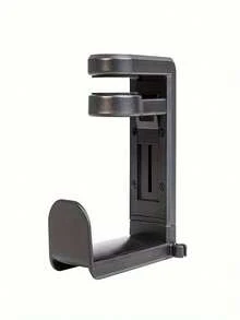 1pc Computer Gaming Headphone Holder Hook Stand, With Adjustable Rotating Arm Clip, Desktop Holder, Cable Management, Workspace Setup, Adjustable Arm, Streamlined Design, High-Quality Stand, Rotating Hook, Headphone Holder, Tech Enthusiasts, Gamers - C - View 7