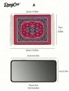 Dengcoo 1PC Coffee Coaster, Cup Mat, Fabric Tassel Carpet Coaster, Coffee Mat, Drink Coaster, Dish Drying Mat, Table Mat, Placemat, Mouse Pad, Non-Slip Heat Resistant Mat, For Table Desk Cup, Home, Coffee, Gife - Coffee Pads - View 18