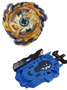 1pc Burst Spinning Top B167 Left Rotation Battle Game Toy - Yellow - View 3