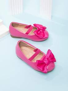 2026 Spring New Girls Fashion Cute Slip-On Casual Flat Shoes - Hot Pink - View 4