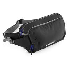 Quadra SLX 5 Litre Performance Waistpack Bag (Pack Of 2) (Black) - 100% Polyester - (BC4563) - Black - View 1