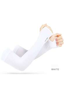 1 Pair Unisex Compression Arm Sleeves, Golf Cooling Arm Sleeves, UV Protection, Sports Tattoo Cover - Multicolor - View 6