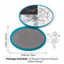 Metallic Pigment Ink Pad Stamping Tools For Clear Stamps Scrapbooking Handmade Craft Art Paint Ink Pad - Ink Pad - View 14