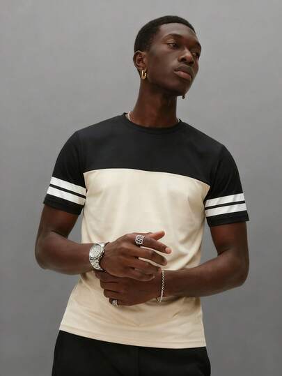 Voidago Herren Sommer Sport Lässig leicht und schnelltrocknend Kurzarm T-Shirt von WHITE SHARK