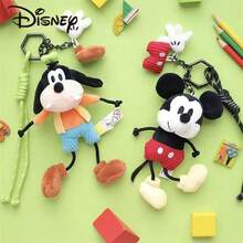 1pc Disney Mickey Plush Doll High-Flying Plush Keychain Pendant, Bag Accessory, Valentine's Day Gift, Party Decor, Birthday Gift, Party Favor, Souvenir, No Gift Box - Multicolor - View 8
