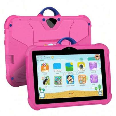 7-Inch Children's Tablet PC, Children's Tablet PC With WiFi, 2GB RAM, 16GB ROM, Dual Cameras, Parental Control, Pre-Installed JPA Children's Education & Games, Tablet PC And Holiday Children's Care Gift, Children's Birthday Celebration Gift, Perfect Gift For School