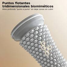 Rodillo de masaje para la fascia plantar de material de gel suave, apto para yoga, entrenamiento físico y ejercicios del arco del pie. Un masajeador podal doméstico que ayuda a aliviar la tensión muscular y mejorar la circulación sanguínea - Morado - Ver 5