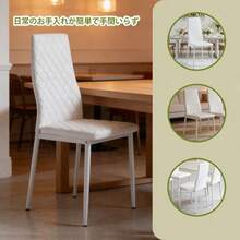 Dining Chairs - White1 - View 4
