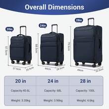 Suitcases - Navy Blue - View 9