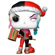 Funko مجسم هارلي كوين من فانكو بوب دي سي كوميكس، إصدار خاص بالعطلات، رقم 529 - مجسم فينيل قابل للتجميع بطول 9 سم - إصدار خاص بالعطلات مع قبعة ومطرقة "مؤذٍ أم لطيف" - منتج رسمي - هدية لهواة الجمع - شحن مجاني ✅ توصيل خلال 24/48 ساعة إلى إسبانيا - الخيار 1 - مشاهدة 3
