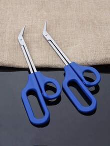 1/2pcs Thick Toenail Clipper, Long Handle Design - Precise Toenail Clipper, Suitable For Thick Nails, Also Capable Of Cutting Calluses, Essential Tool For Manicure & Pedicure | Ergonomic Design | Metal Structure - Multicolor - View 5