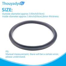 2 Pcs Blender Rubber O Ring Gaskets Part Replacement Parts Accessories Blender 900 Series 600W And 900W - 查看 3
