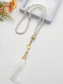 1 件装斋月念珠念珠 99 颗斋月 Dhikr Tasbih 手链 - 彩色 - 查看 3