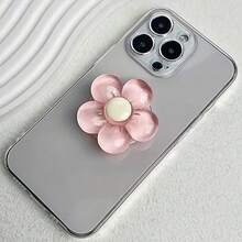 可爱花朵元素可伸缩手机支架，创意粘性可折叠慵懒桌面花朵支架，完美手机礼物，适用于、安卓手机，生日礼物，送给家人朋友的礼物，可伸缩手机支架，手机配件，春季复活节礼物 - 彩色 - 查看 13