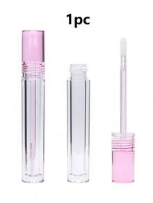 Round Fully Transparent Lip Gloss Tube Eyeliner Tube, Mascara Tube, Cosmetic Packaging Full Capacity 7.8ml Filling Volume 5.5ml Reusable Lip Gloss Tube, Lipstick Tube - Multicolor - View 11