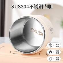 1pc Stainless Steel Vacuum Insulated Lunch Box, 500ml Thermal Lunch Food , Foldable Spoon Insulated Bento Box, Kitchen Supplies, Christmas Gift - 500ml - View 3