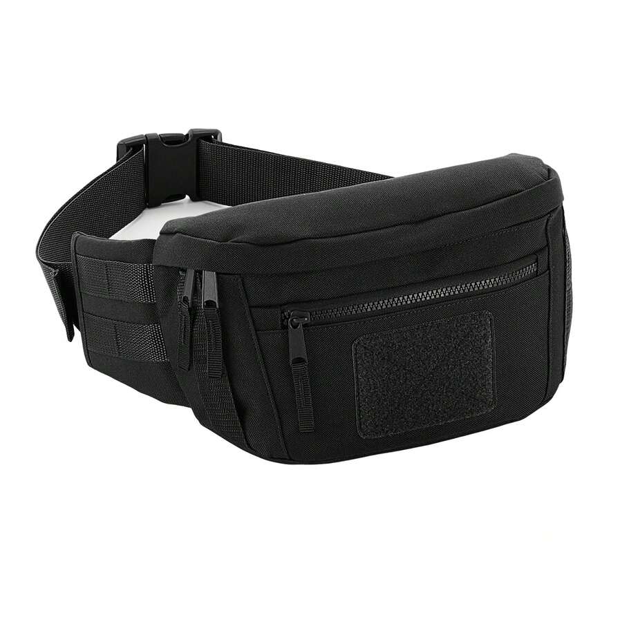 Bagbase Molle Utility Waist Bag (Black) - 100% Polyester - (BC5447) - Black - View 1
