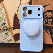 Silicone Heart-Shaped Magnetic Phone Stand, Colorful Fashionable Multi-Function Telescopic Phone Holder, Slouchy Phone Stand - Nhiều màu - Xem 8
