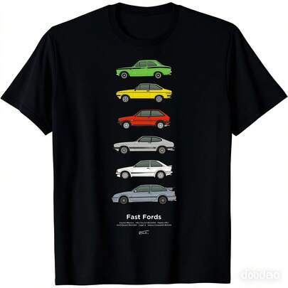 Fast Fords Classic Cars Collection Men Gift Couples TShirt Short Sleeve Tees A For Man's Gift Funny Men's TShirts Gifts For Boyfriend Designer Clothes Men Kawaii Clothes Harajuku Men's Cropped New In Tops Men-Clothing New In Tops & Tees Funny Men's T-Shirts Man Clothes Funny Men's T-Shirts Clothing T Shirt Men 2026 100% Cotton 1PC 180g