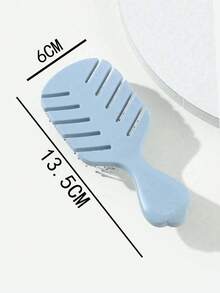 1pc Portable Anti-Static Mini Massage Hair Brush, Essential Travel Hair Brush - / - View 4