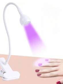 速干凝胶指甲油必备！LED美甲灯 - 速干奇迹，带可调节夹子 | 居家美甲便捷 | 专业沙龙美甲工具 | 适用于所有指甲 - 彩色 - 查看 14